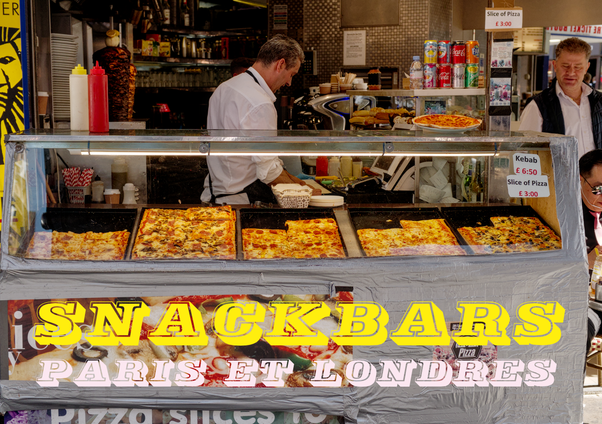 Snackbars, Paris et Londres photobook